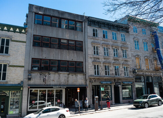 Groupe Murray founder Frédéric Murray at Immeubles Murray heritage property Quebec City