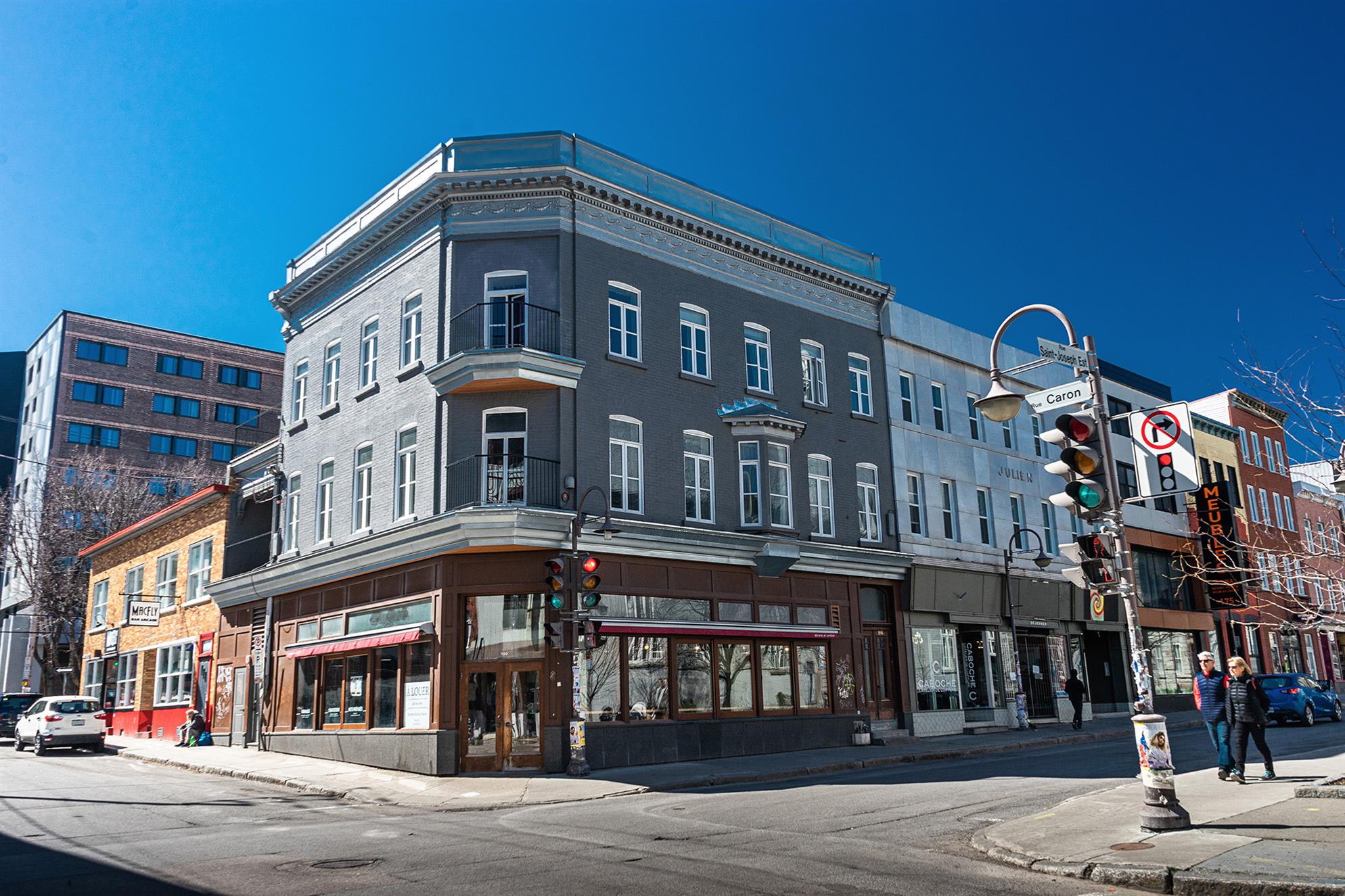 Groupe Murray founder Frédéric Murray at Immeubles Murray heritage property Quebec City