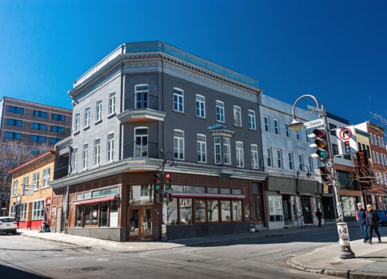 Groupe Murray founder Frédéric Murray at Immeubles Murray heritage property Quebec City