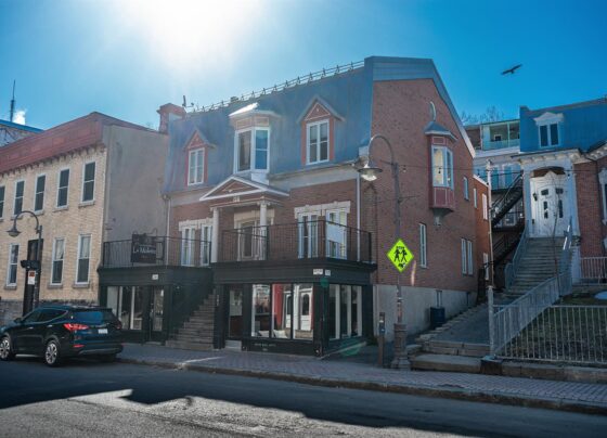 Groupe Murray founder Frédéric Murray at Immeubles Murray heritage property Quebec City