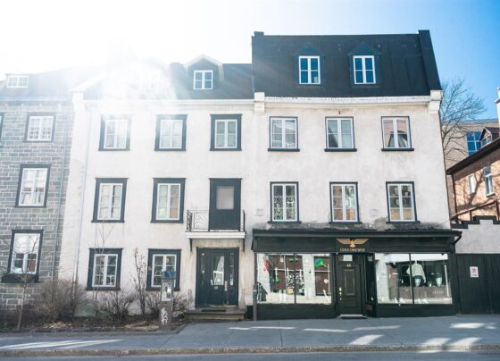 Groupe Murray founder Frédéric Murray at Immeubles Murray heritage property Quebec City