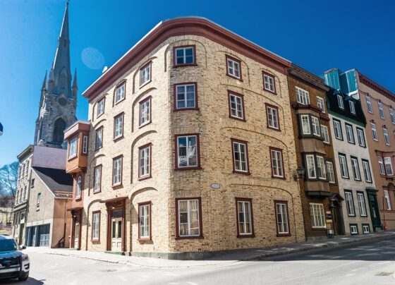 Groupe Murray founder Frédéric Murray at Immeubles Murray heritage property Quebec City